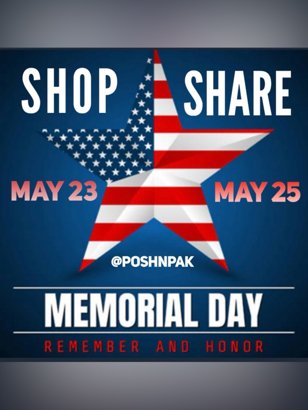 12:22pm NSL JUST POSTED 🇺🇸HAPPY MEMORIAL DAY WEEKEND EVERYONE🇺🇸 CCO TODAY!!